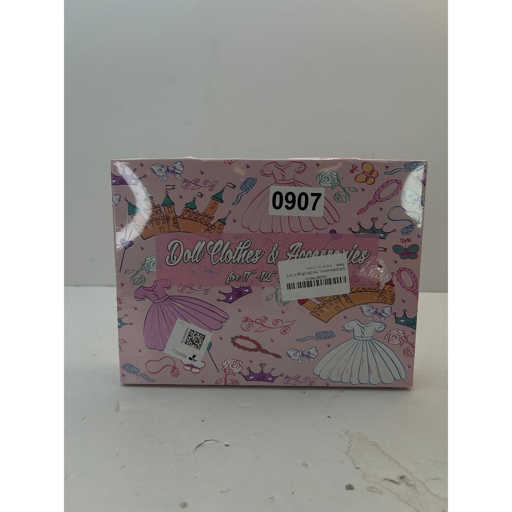 Bymore Doll Clothes & Accessories Set Kids 11-12 Inch Pink